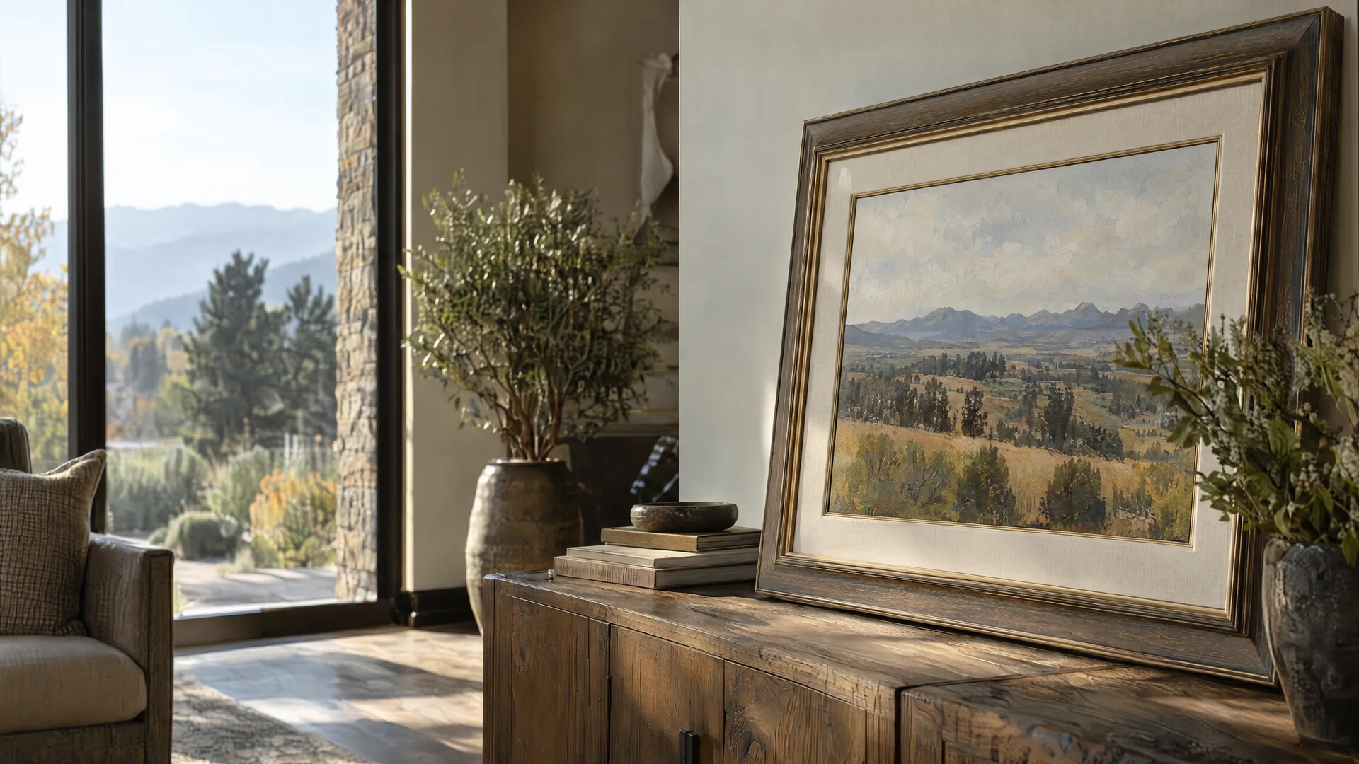 Custom framing in Greenwood Village, Colorado